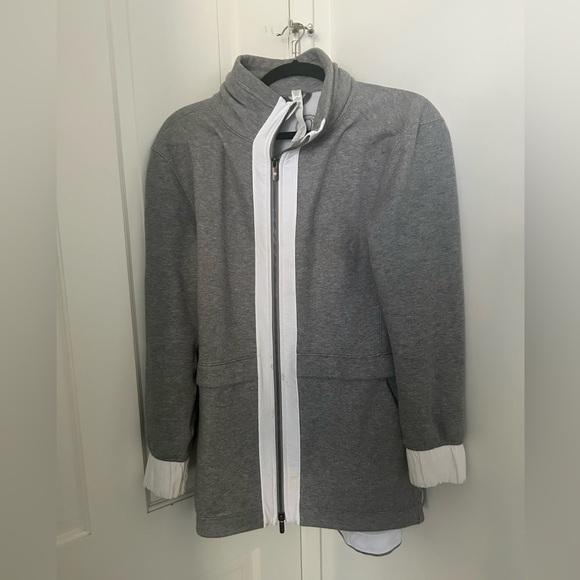 lululemon athletica Jackets & Blazers - Pre-loved Lululemon sweater jacket Sz. 8
